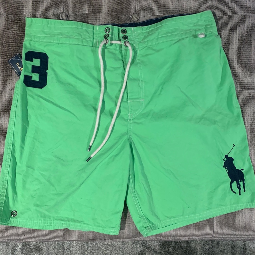 Polo by Ralph Lauren Men’s Green Swim Shorts